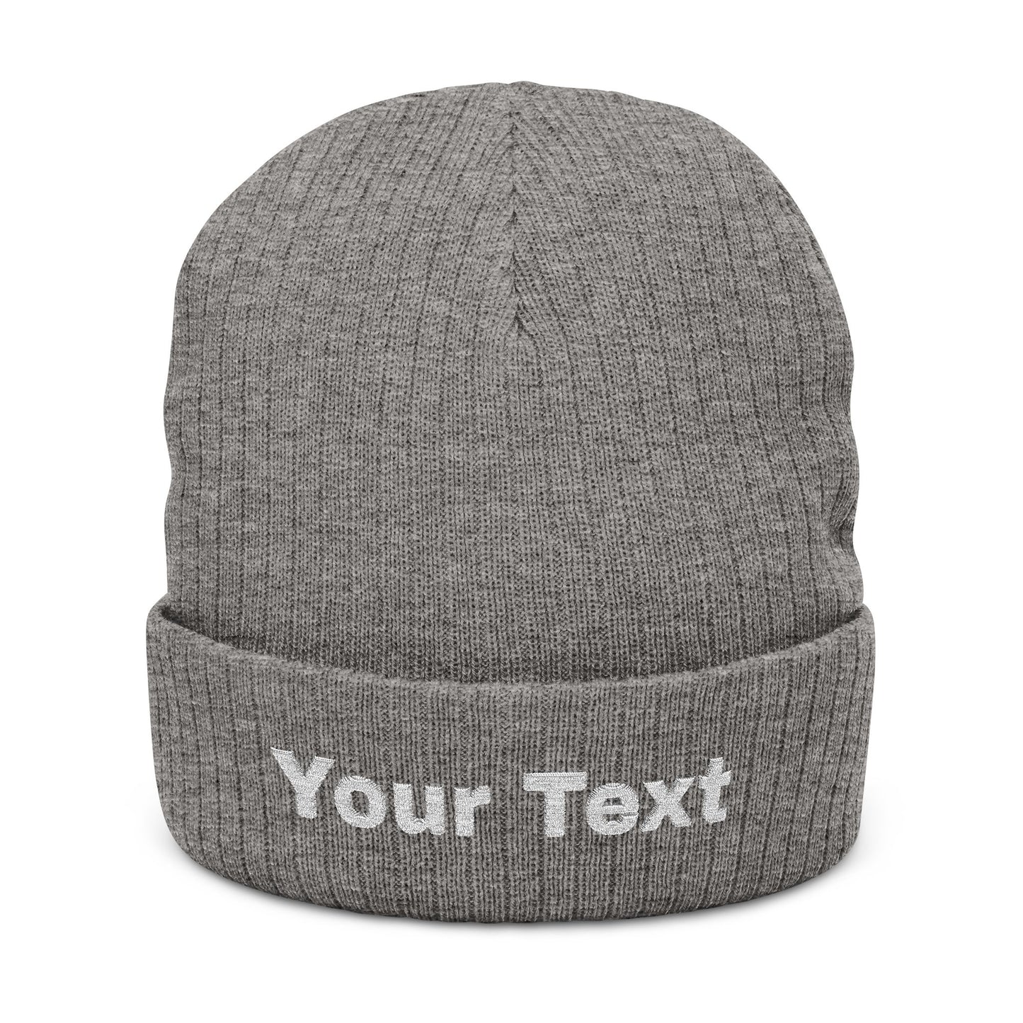 Custom Text Beanie - Say Less (Wear It Loud), 7 Colors