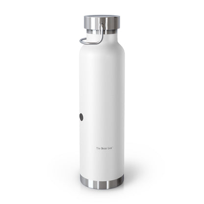 The Bean Lux™ #HydratedAF Custom Copper Vacuum Insulated Water Bottle 22oz, Outdoor Water Bottle, Your Initials