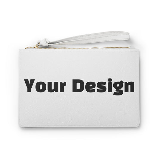 The Bean Grind Branded Clutch Bag, Personalized Design - Best Seller