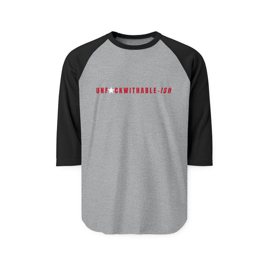 UNF★CKWITHABLE-ISH™ Men’s Raglan Streetwear Quarter Sleeve