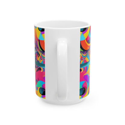 Keramiktasse mit TikTok-Motiv