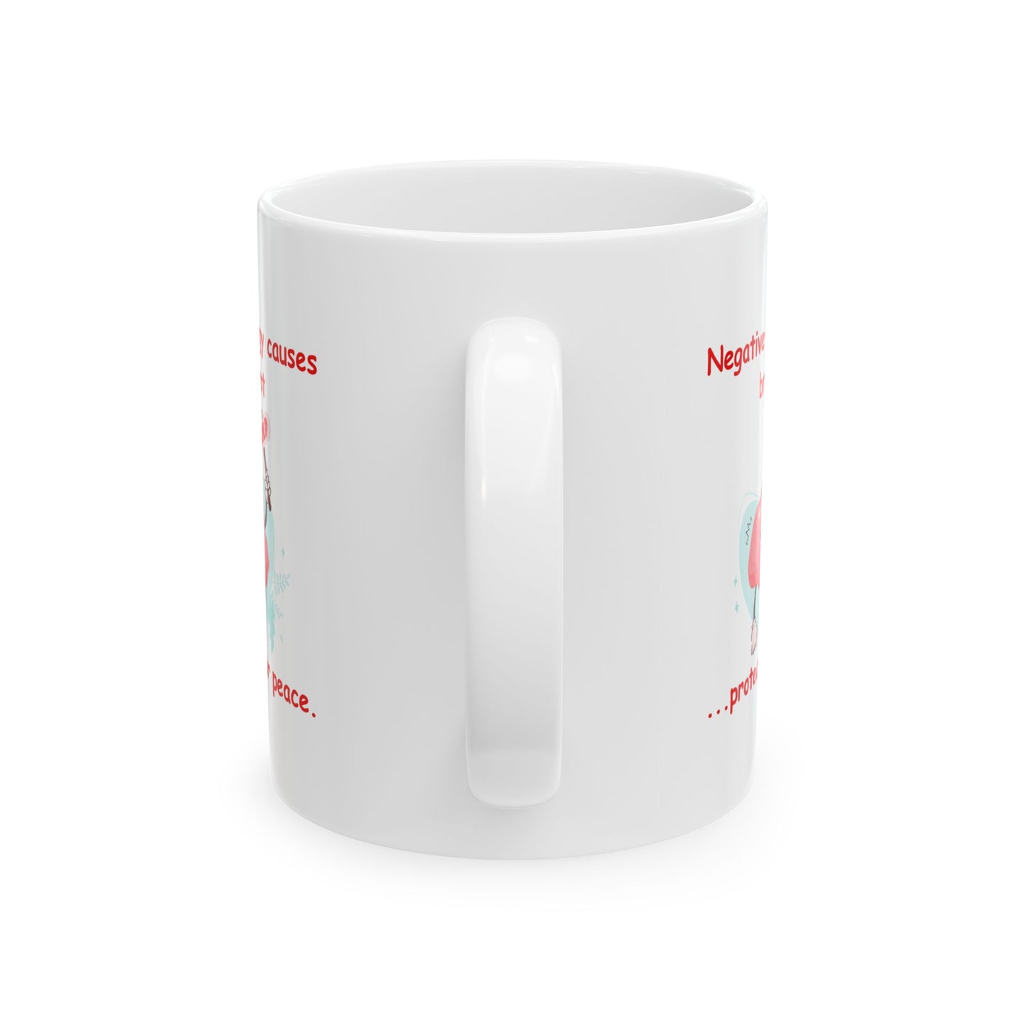 Lustiger Keramikbecher