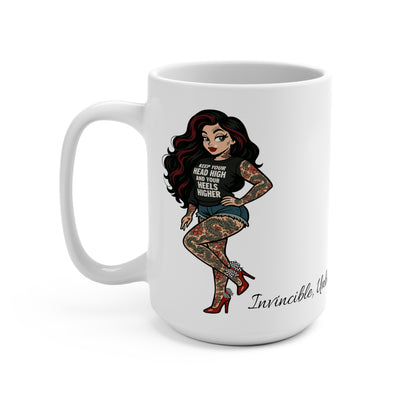 Women's Tattooed & Unbothered Bundle – Cropped Hoodie + Mug