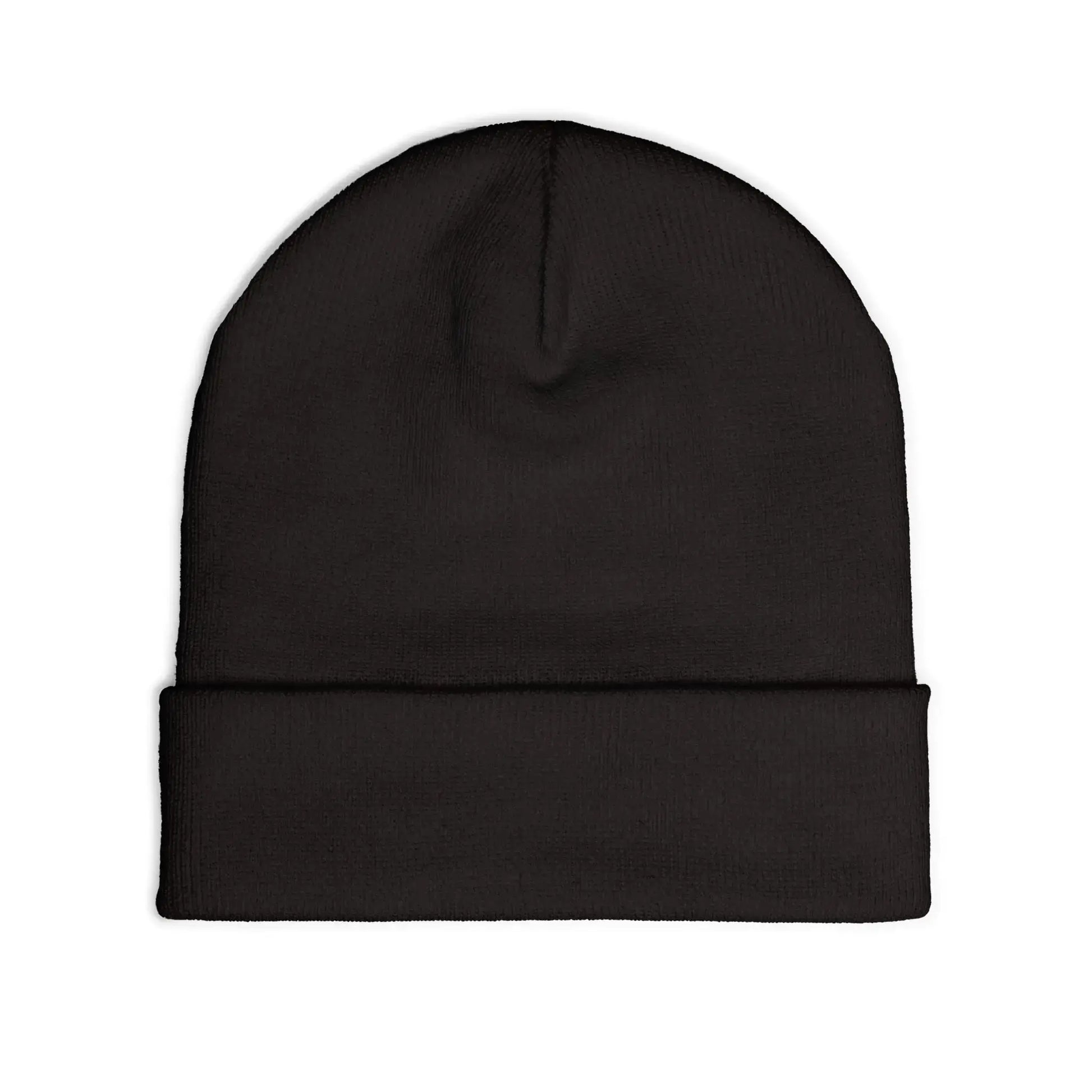 UNF★CKWITHABLE-ISH Embroidered Beanie, Black + Purple Printify