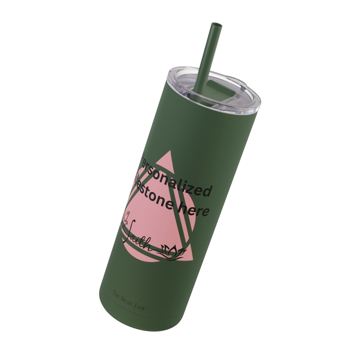 The Bean Lux™ Personalized Premium Tumbler 20oz, Milestone-Sobriety