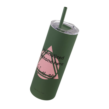 The Bean Lux™ Personalized Premium Tumbler 20oz, Milestone-Sobriety
