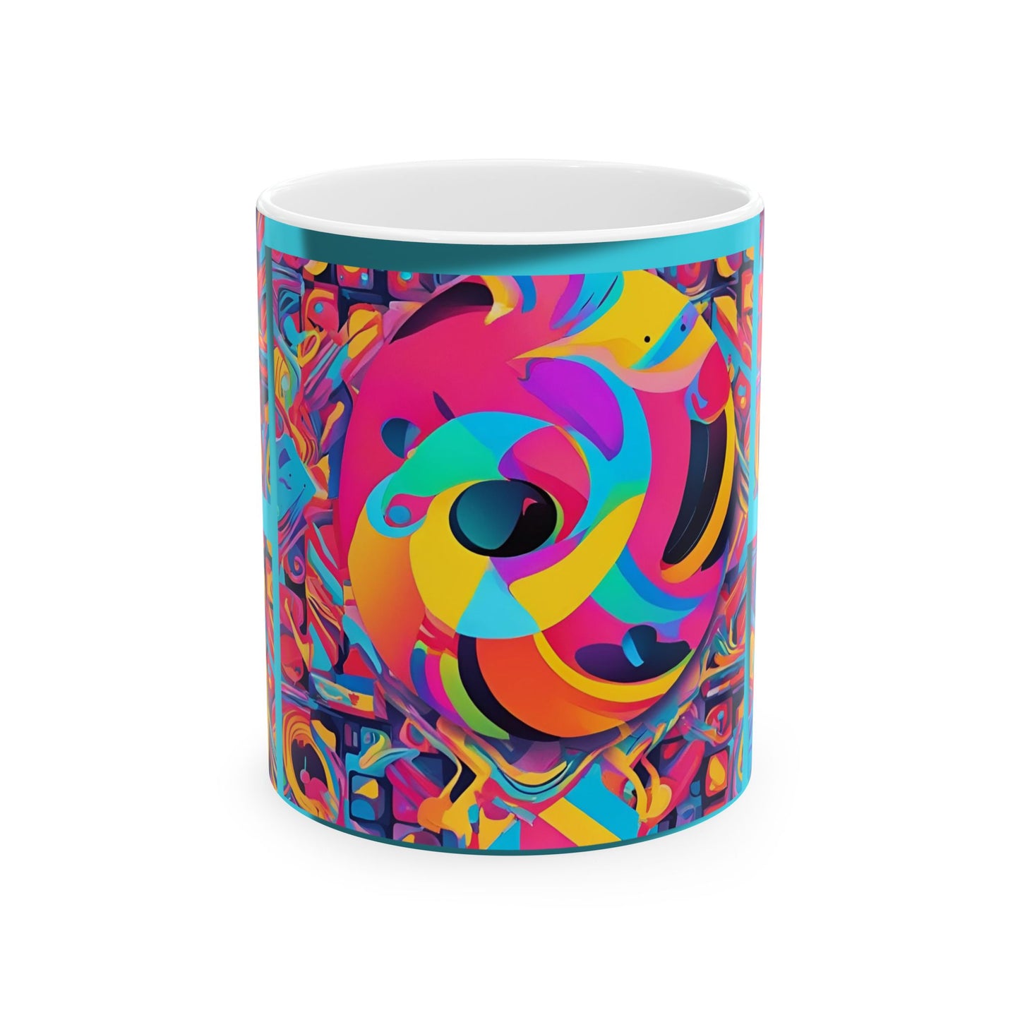 Keramiktasse mit TikTok-Motiv