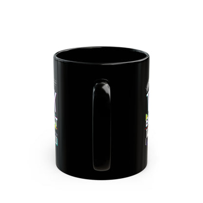LIMITED EDITION: TikTok Blackout Survivor Mug, Black Ceramic 15oz
