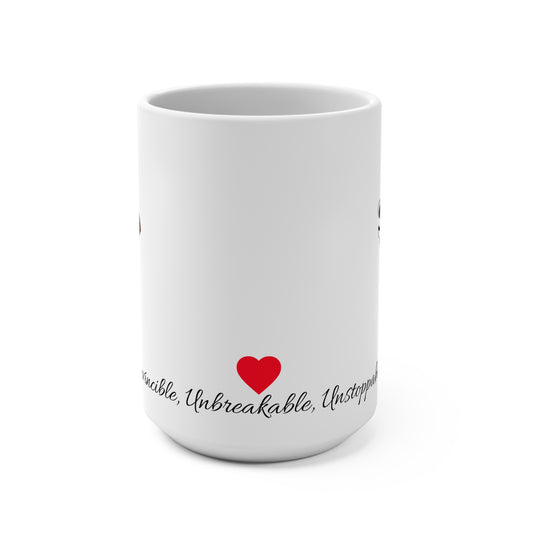 Inspirational Mug, Tattooed Sexy Bitch - Unstoppable