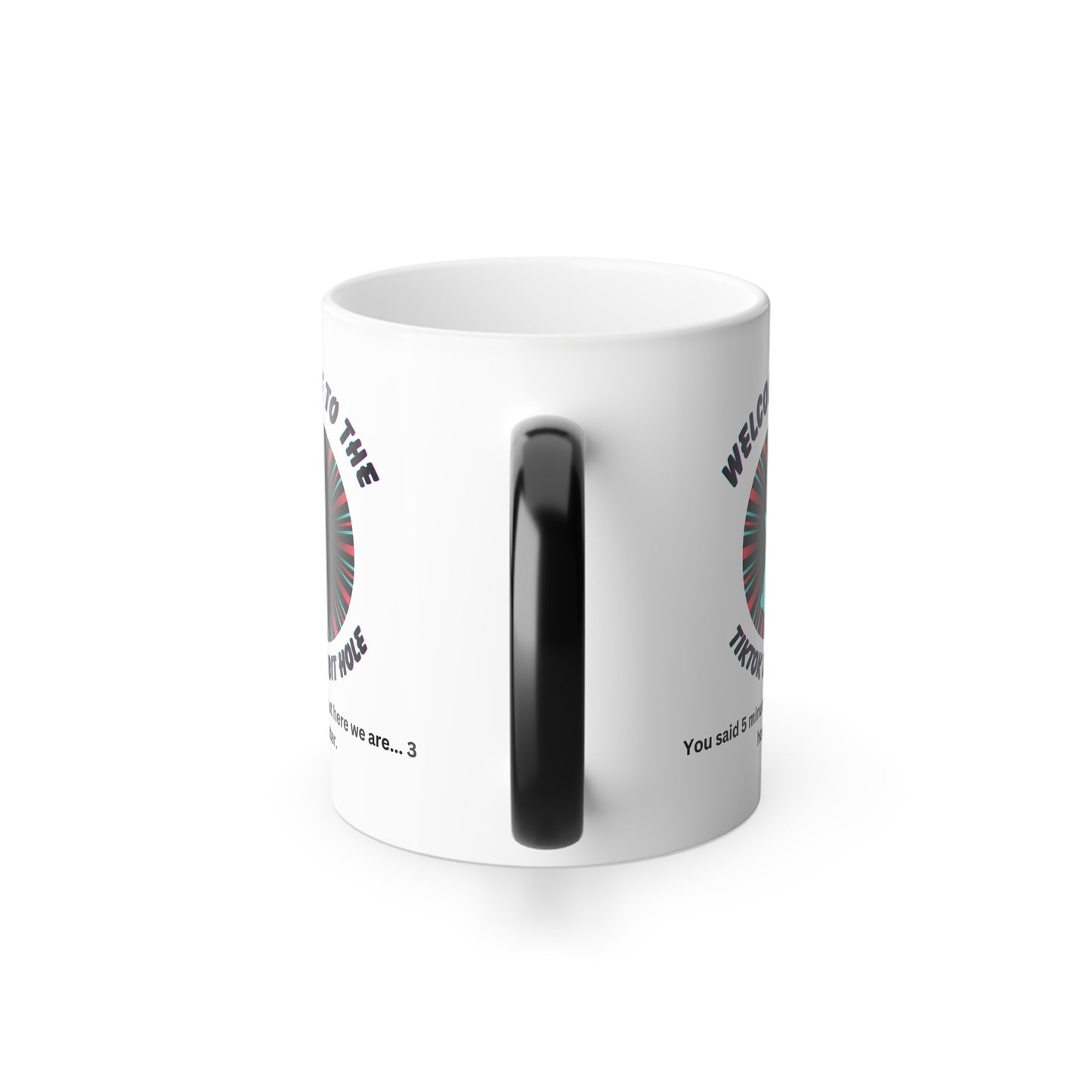 TikTok Inspired Mug, Hidden Message, Rabbit Hole