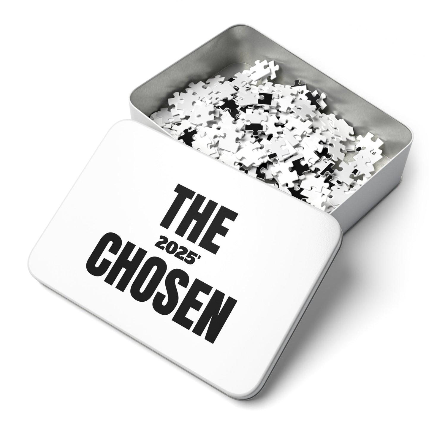 Adult Jigsaw Puzzle in Tin Box, "2025 THE CHOSEN" Printify