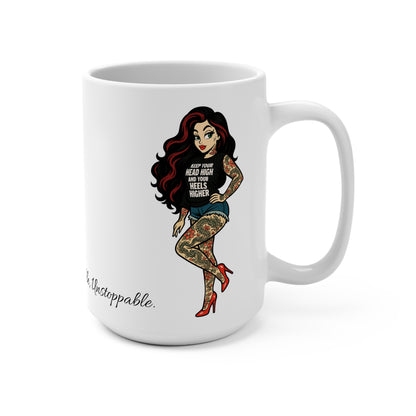 Inspiration Mug, Tattooed Sexy Bitch - Unstoppable