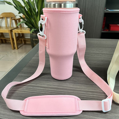 Premium Tumbler Carry Strap Sleeve, Hands-Free Sippin’ for the Hydration Baddie, Premium Cup Sleeve