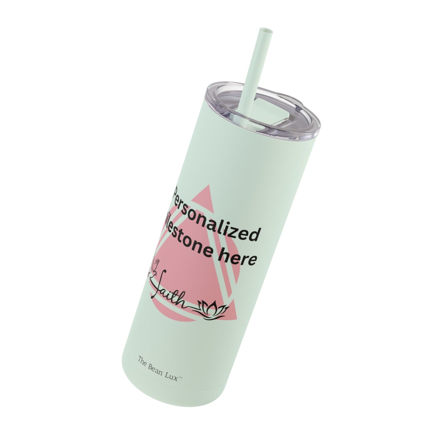 The Bean Lux™ Personalized Premium Tumbler 20oz, Milestone-Sobriety