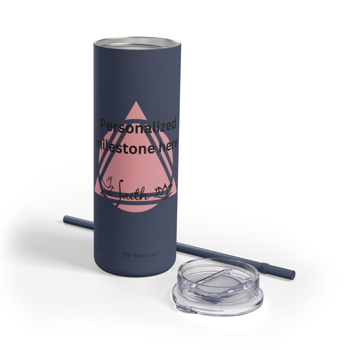 The Bean Lux™ Personalized Premium Tumbler 20oz, Milestone-Sobriety