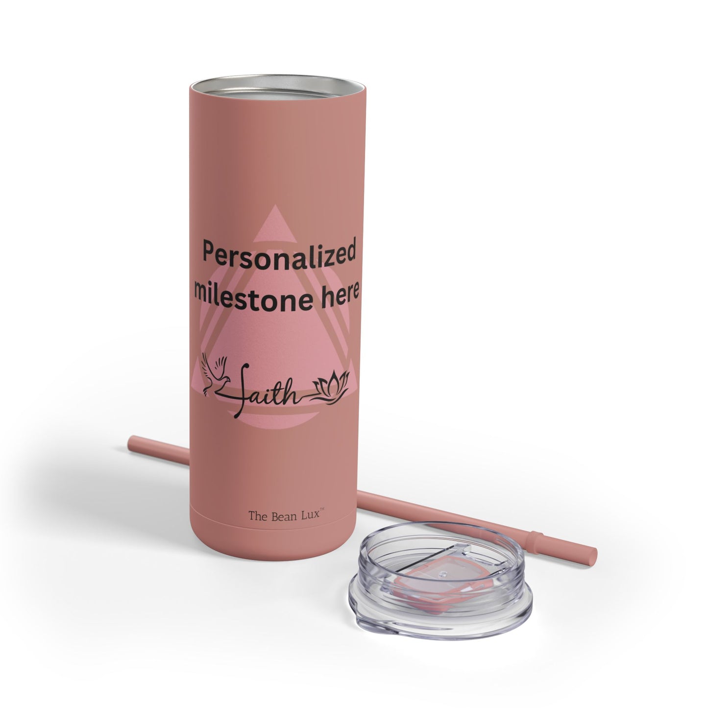 The Bean Lux™ Personalized Premium Tumbler 20oz, Milestone-Sobriety