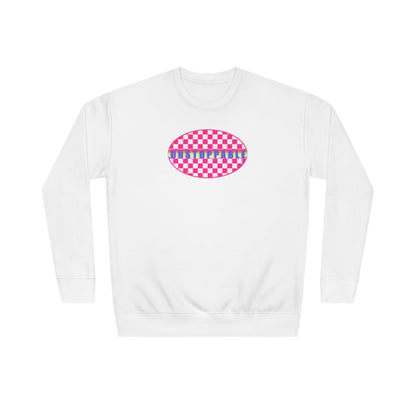 Unisex 90's Vibe Streetwear Graphic Crew Sweatshirt, 4 Colors