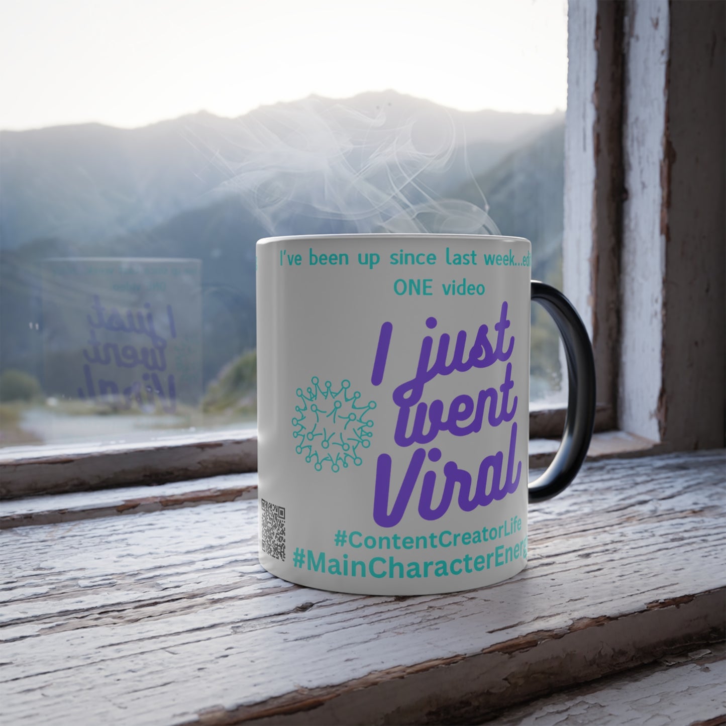 TikTok Inspired Color Changing Mug, I Just Went Viral