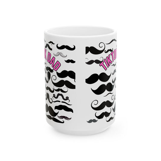 Keramiktasse mit TikTok-Motiv