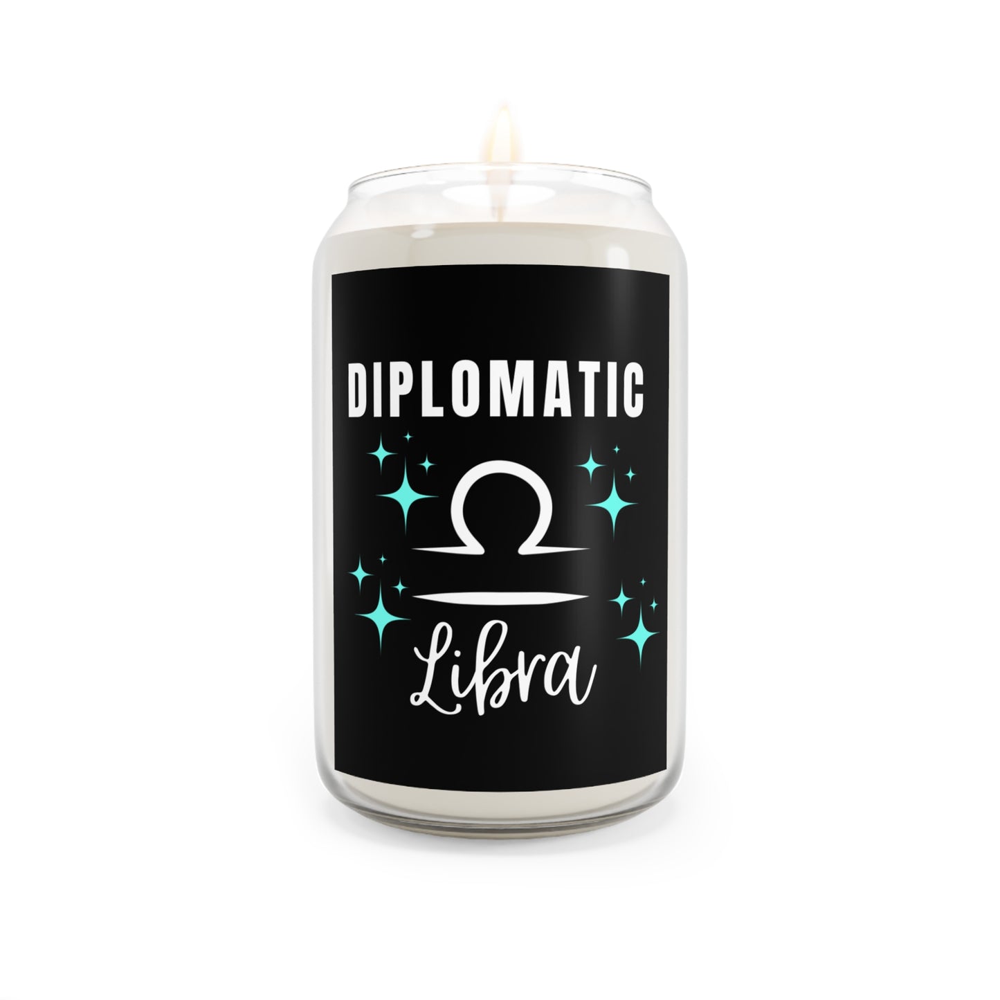 Libra Zodiac Scented Candle - Diplomatic Aroma for Astrology Lovers
