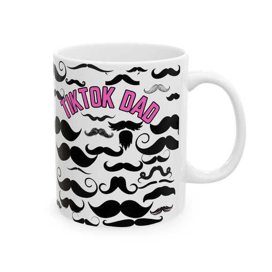Keramiktasse mit TikTok-Motiv