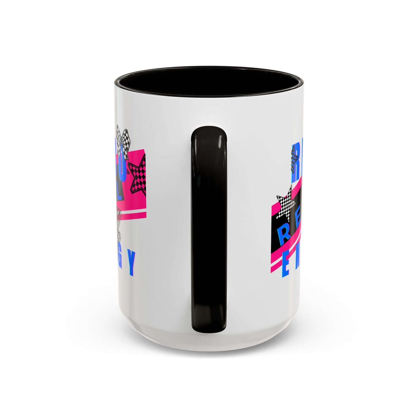 Retro Rebel Mug, 90s Pop Culture Nostalgia, "Bangs to the Ceiling"