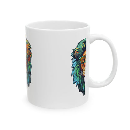 Inspirational Ceramic Mug, Lion Lovers
