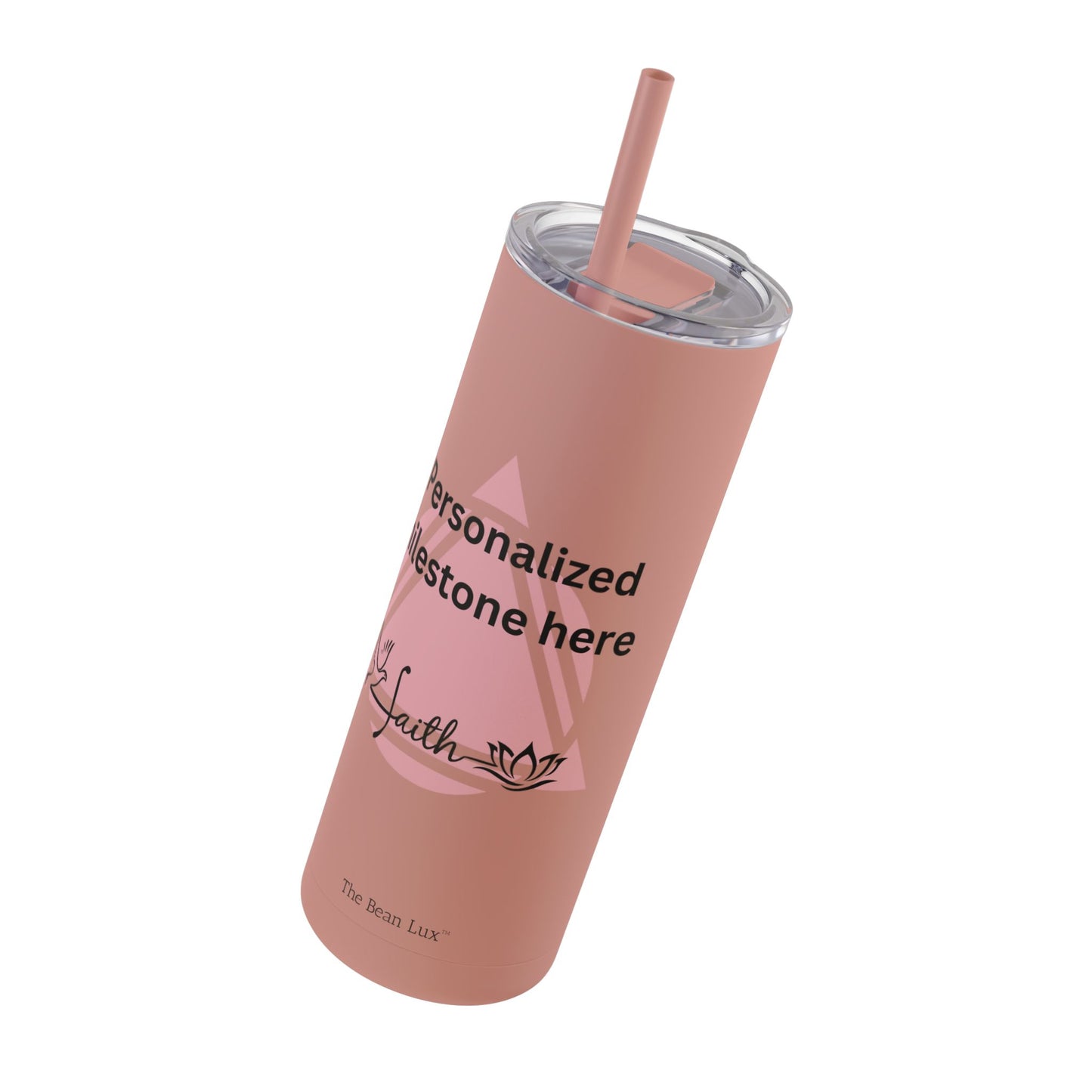 The Bean Lux™ Personalized Premium Tumbler 20oz, Milestone-Sobriety