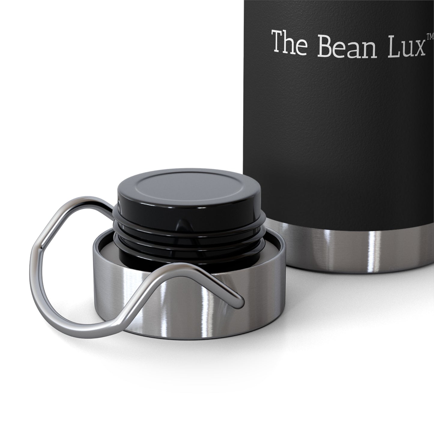 The Bean Lux™ Premium Water Bottle, Copper Vacuum Insulated 22oz - Stylish + Functional, 3 Colors