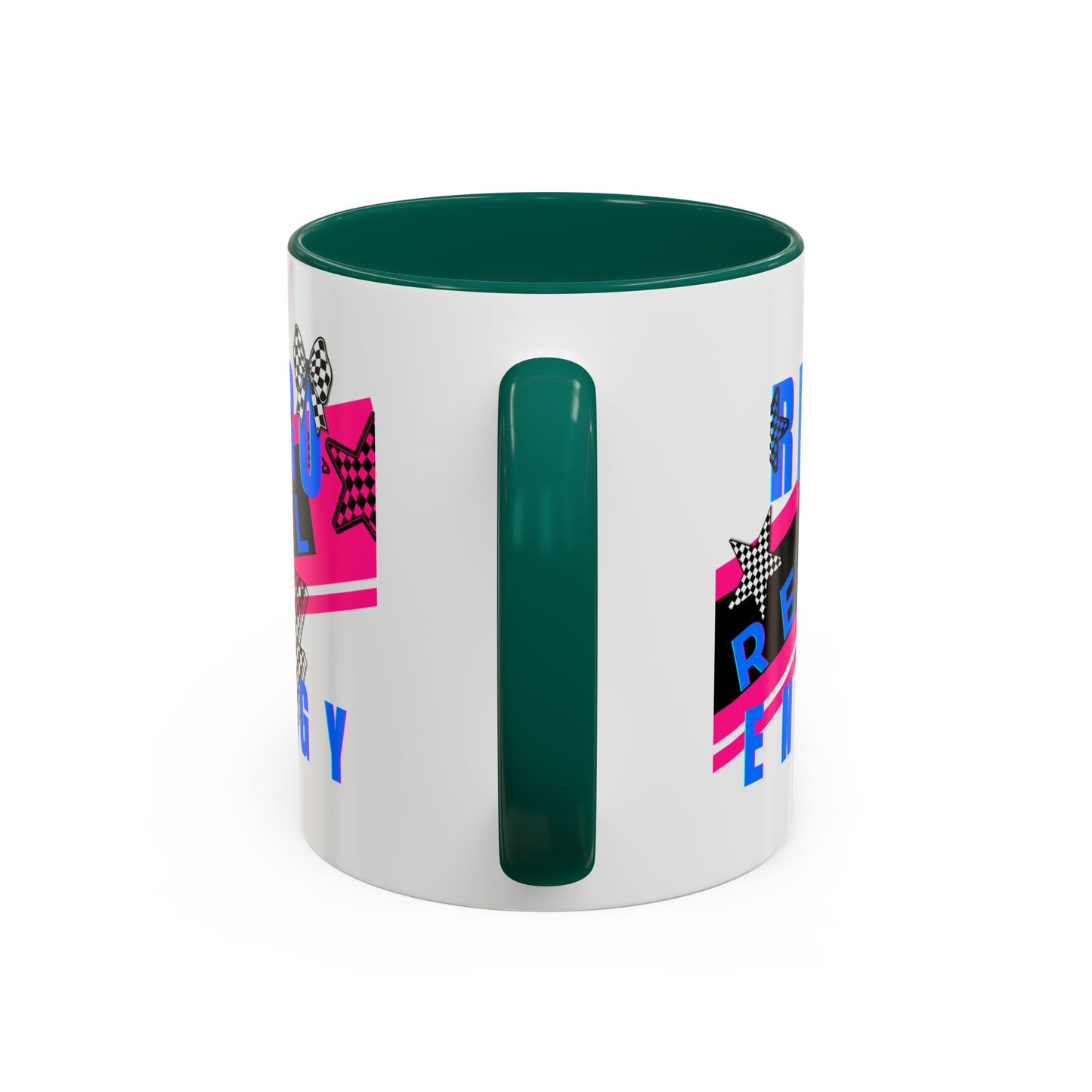Retro Rebel Mug, 90s Pop Culture Nostalgia, "Bangs to the Ceiling"