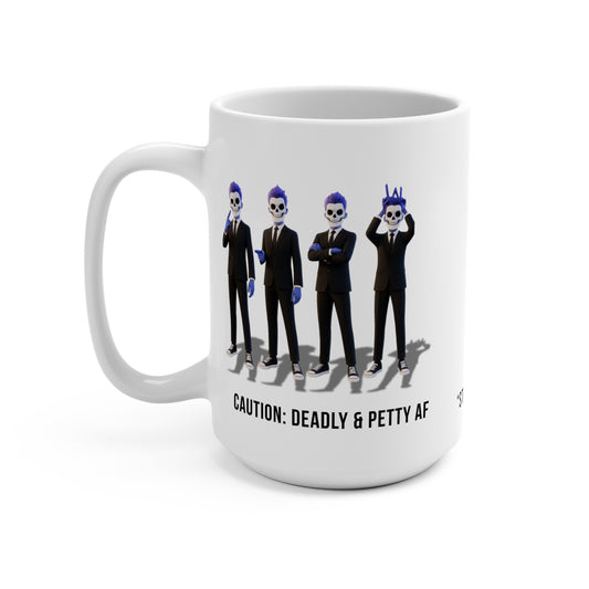 Funny Branded Mug, Ionic Skeleton BeanJamin + His Brothers