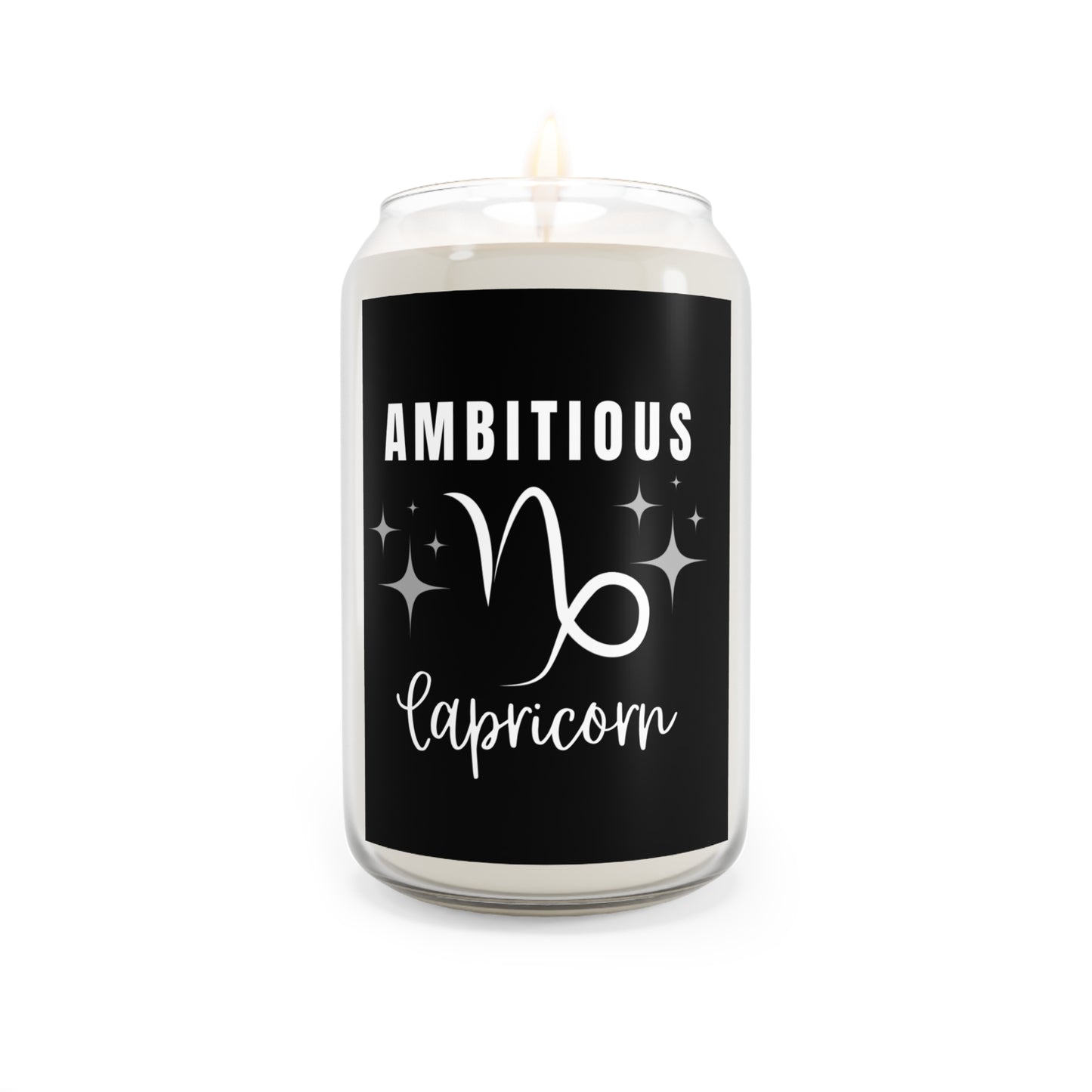 Capricorn Ambitious Scented Candle - 13.75oz Zodiac Gift for Astrology Lovers