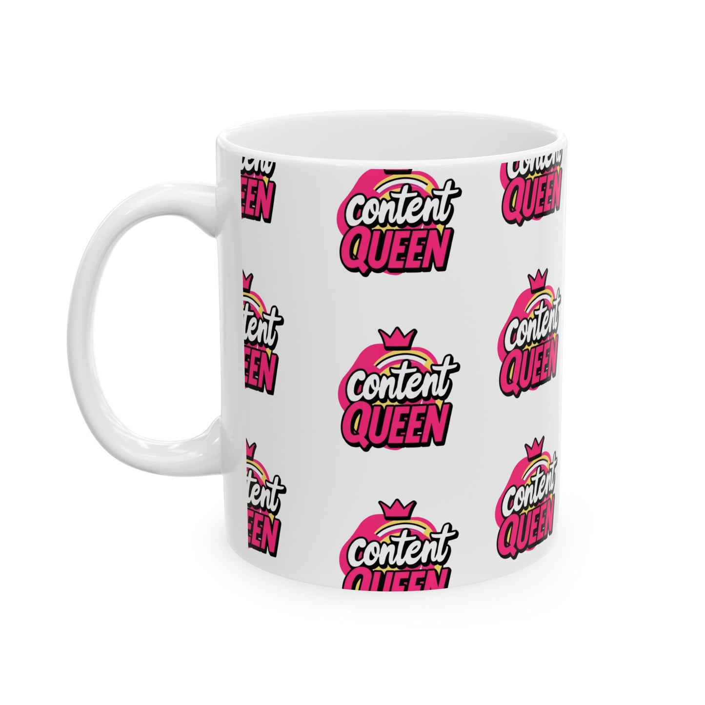 Keramiktasse mit TikTok-Motiv
