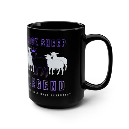 Women's Streetwear Black Sheep Bundle – Cropped Sweatshirt + Mug + Car Air Freshener