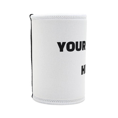 Customizable Baddie Stubby Chubby Cooler - Perfect for Summer Parties, Beer Coozie