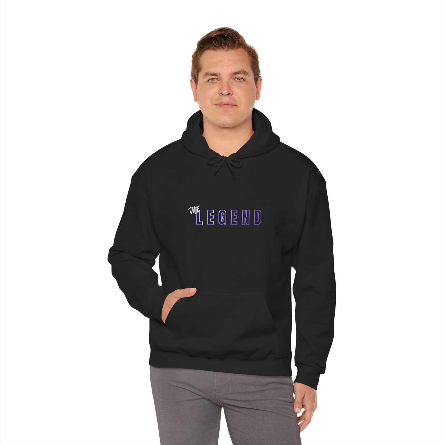 Black Sheep The Legend Hooded Sweatshirt, Unisex Feminine Cut