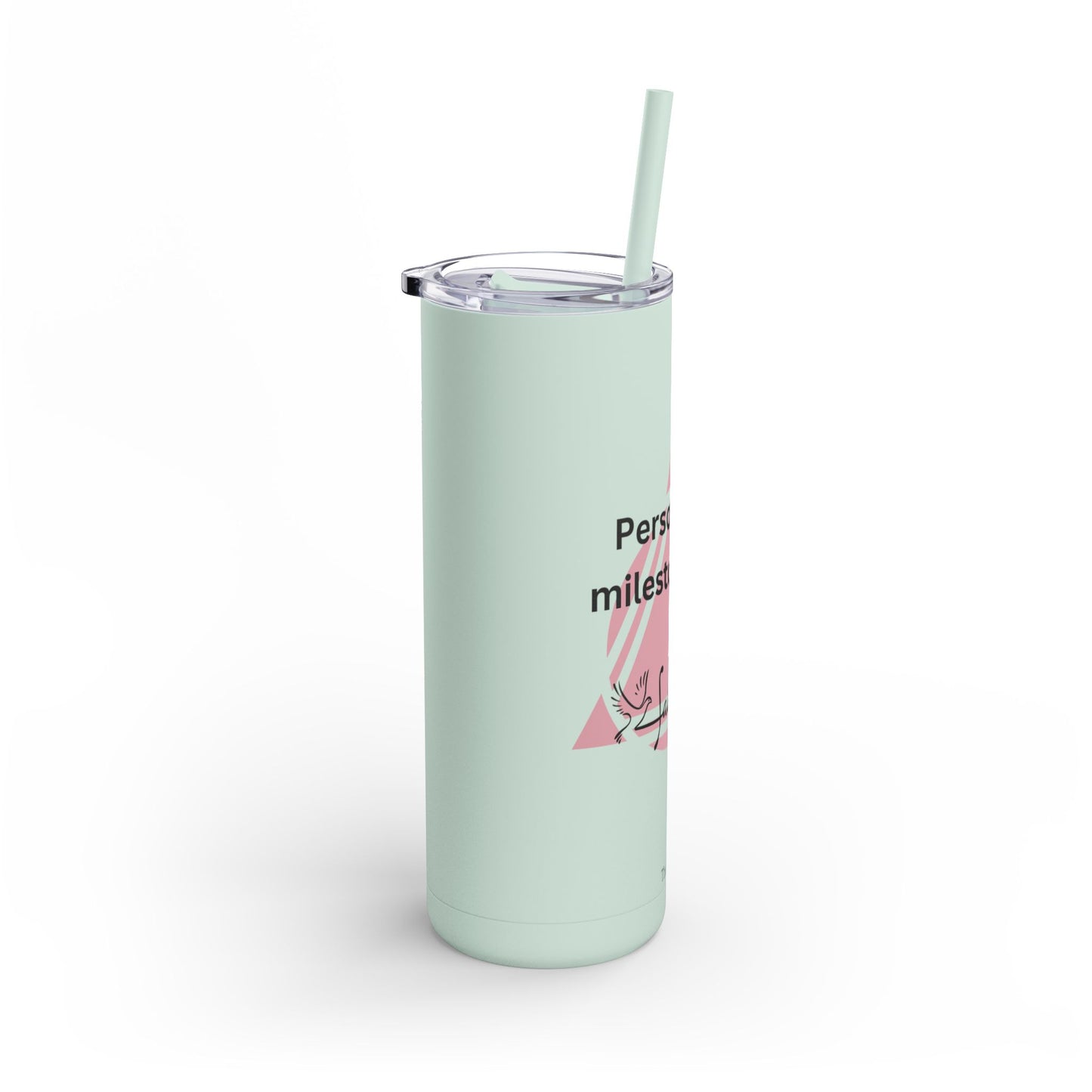 The Bean Lux™ Personalized Premium Tumbler 20oz, Milestone-Sobriety