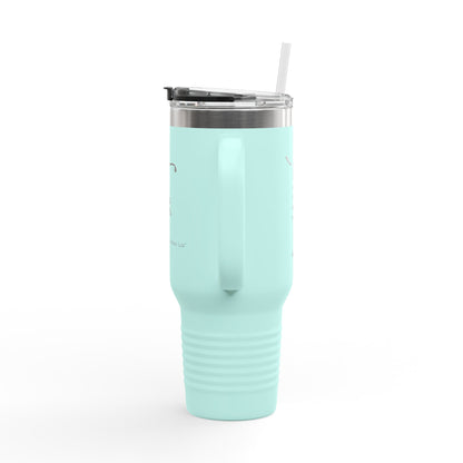 The Bean Lux™ Premium Insulated Travel Mug 40oz, "Faith"- 5 Colors