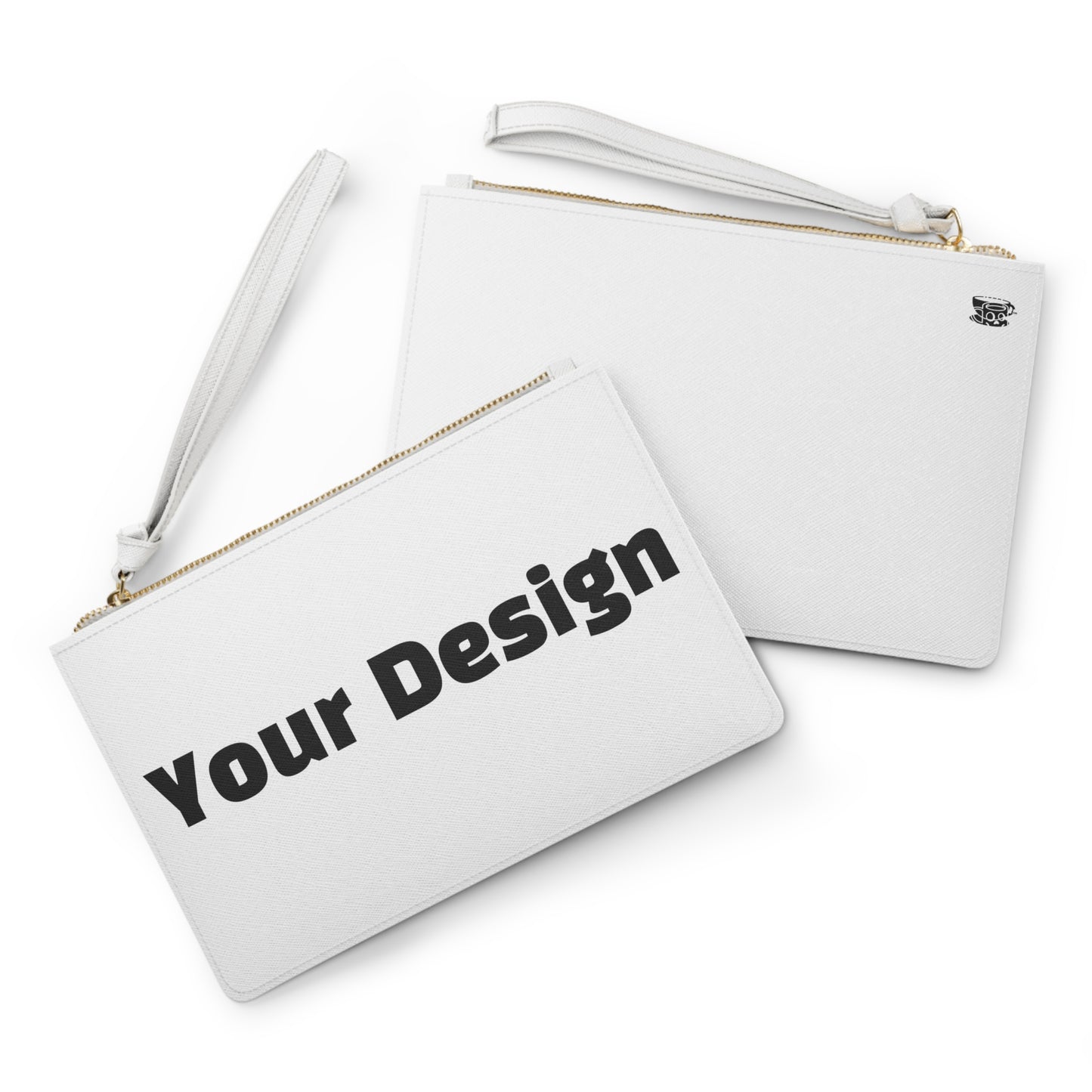 The Bean Grind Branded Clutch Bag, Personalized Design - Best Seller