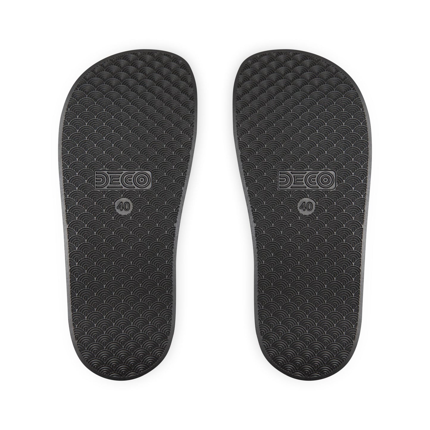 UNF★CKWITHABLE-ISH™ Men's Removable Strap Slide Sandals Black, White/White Star