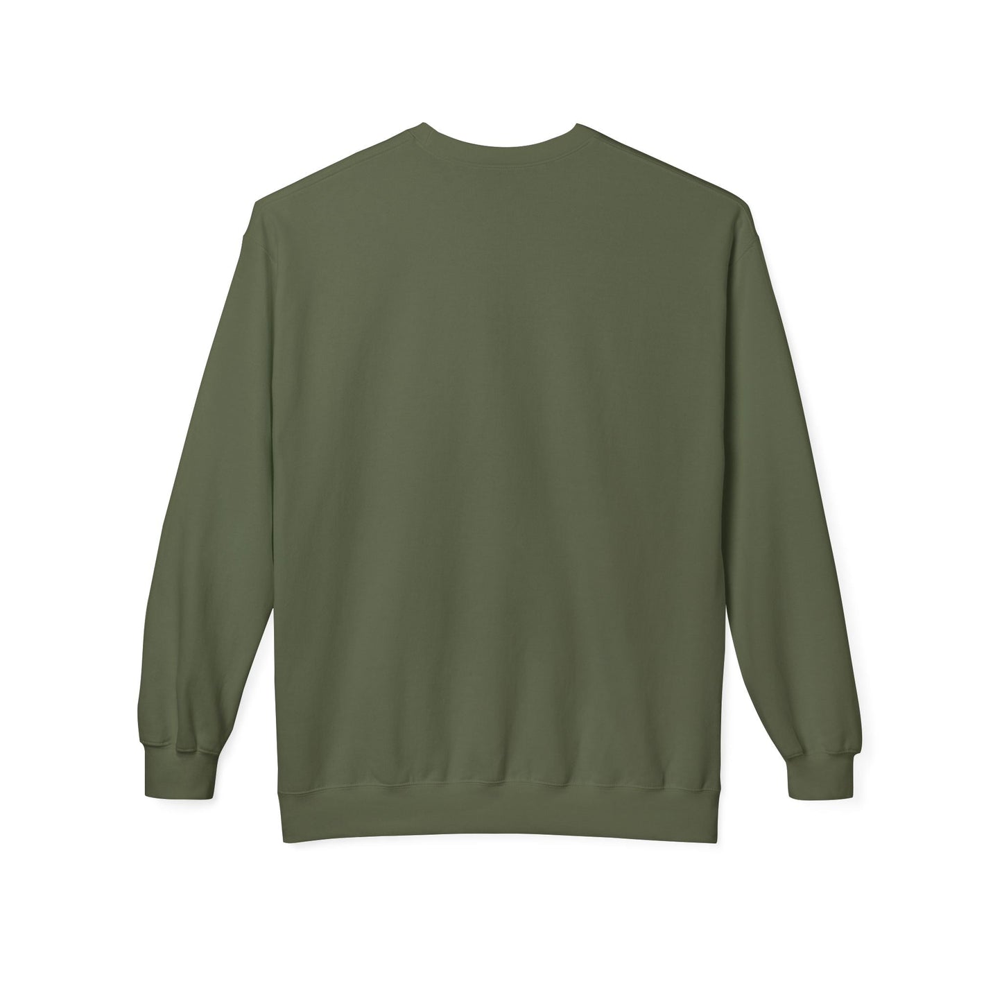 Unisex Fleece Crewneck Sweatshirt, My Gut Is My OG Security System Printify