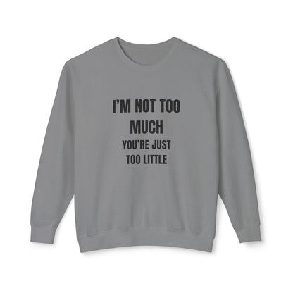 Adult Humor Heavy Weight Sweater - Fun Size F*CK BOYS Printify