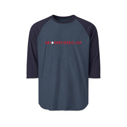 UNF★CKWITHABLE-ISH™ Men’s Raglan Streetwear Quarter Sleeve