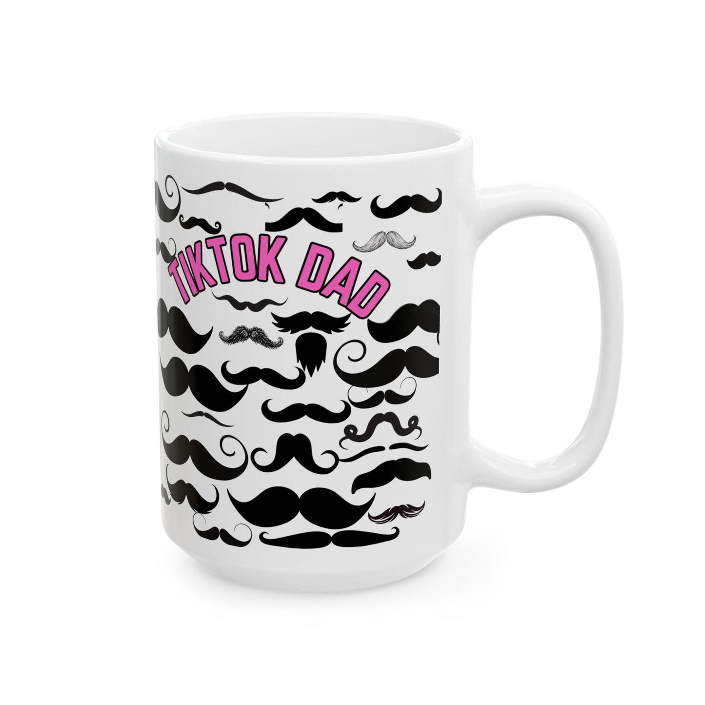 Keramiktasse mit TikTok-Motiv