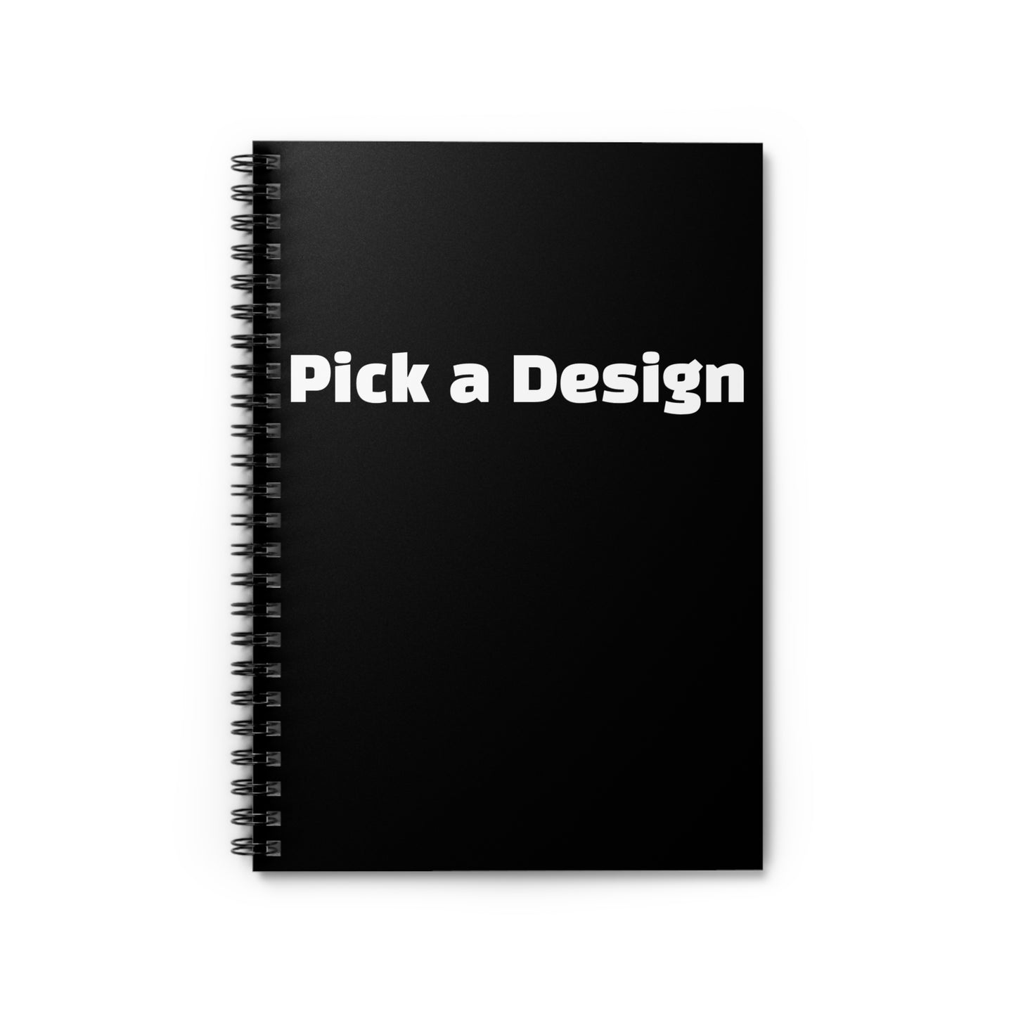 Custom Graphic Spiral Notebook - Ruled Line