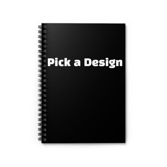 Custom Graphic Spiral Notebook - Ruled Line