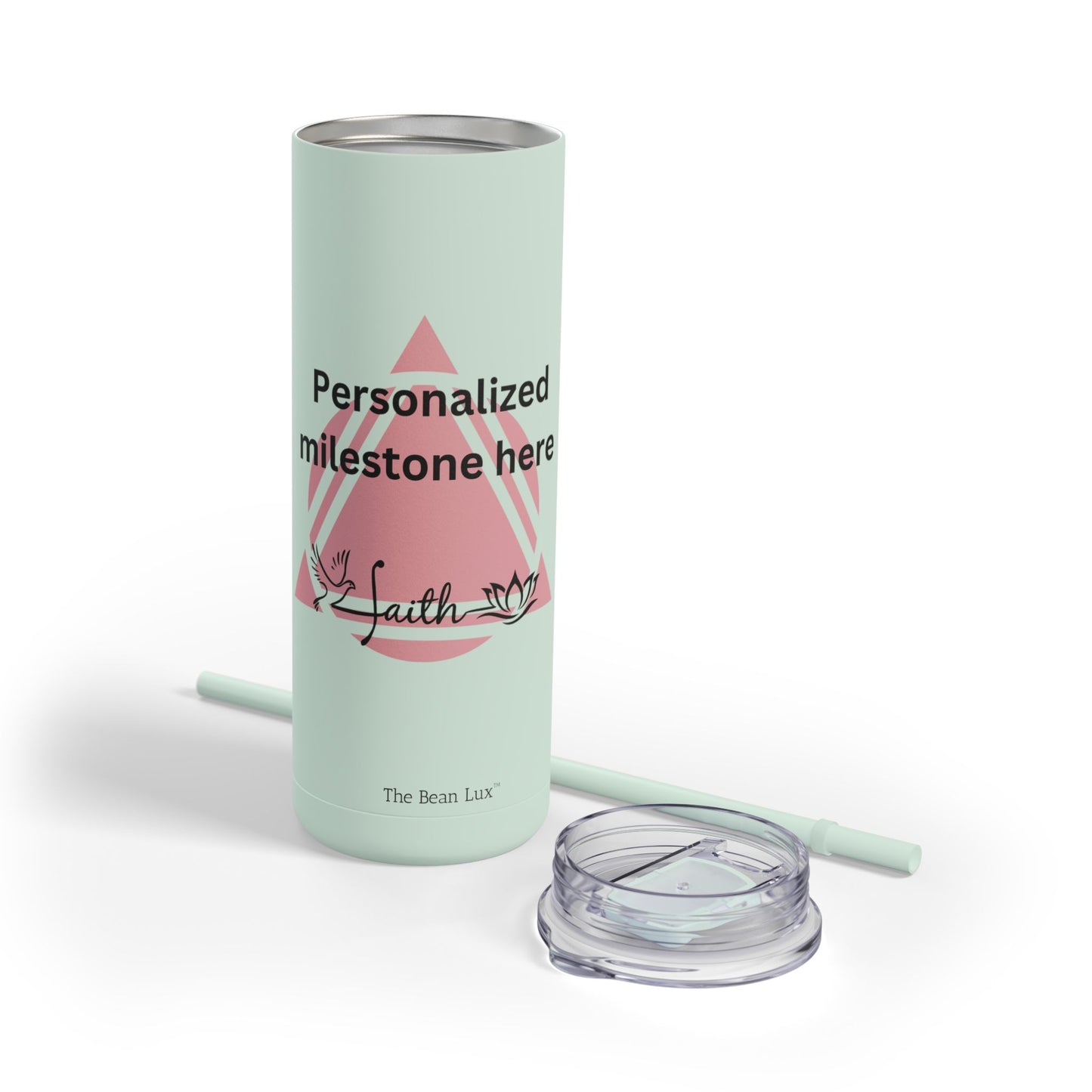 The Bean Lux™ Personalized Premium Tumbler 20oz, Milestone-Sobriety