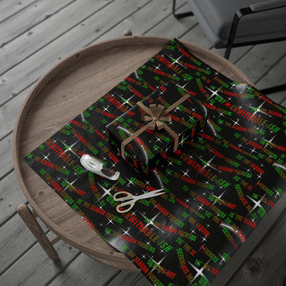 Tis’ The Season, F★ckers – UNF★CKWITHABLE-ISH Holiday Wrap Paper