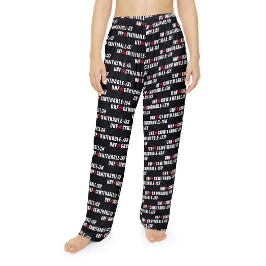 UNF★CKWITHABLE-ISH Streetwear Style Lounge Pants Women, Black