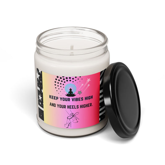 The Bean Grind™ Inspirational Scented Soy Candle, Badass Chic Vibes